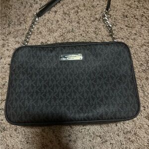 Michael Kors Signature Black Crossbody Bag